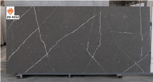 Pure White Quartz Slabs, Artificial Quartz Stone