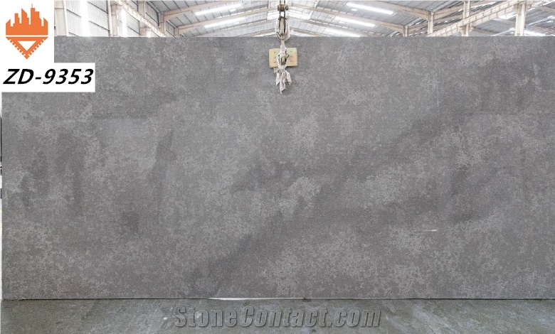 Pure White Quartz Slabs, Artificial Quartz Stone