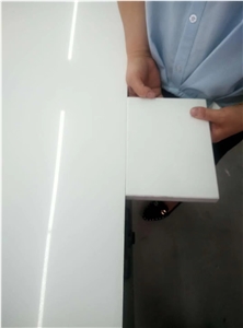 Pure White quartz stone quartz stone matching