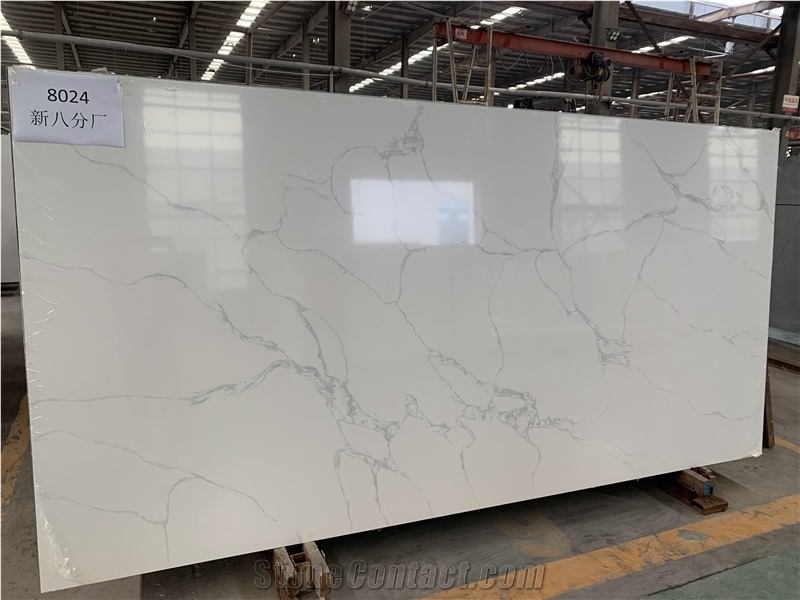 Artificial Quartz Calacatta for Kitchen Countertop