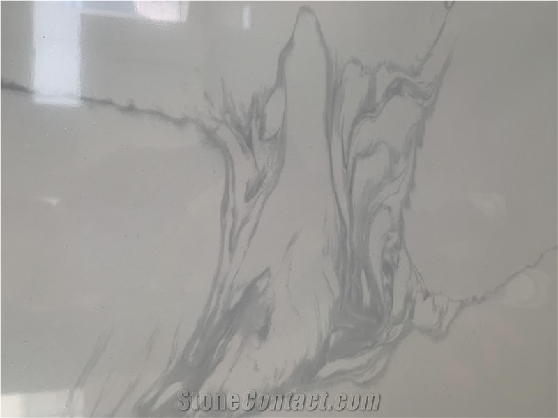Artificial Quartz Calacatta for Kitchen Countertop