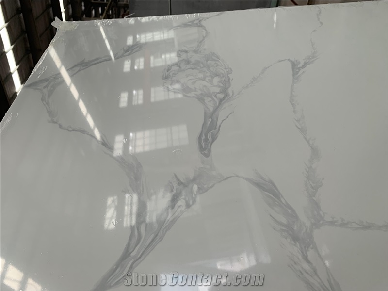 Artificial Quartz Calacatta for Kitchen Countertop