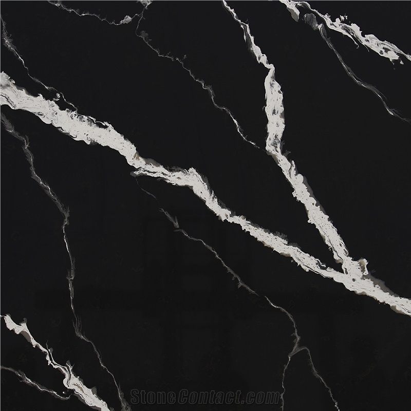 Quartz Calacatta Black - Horizon Group