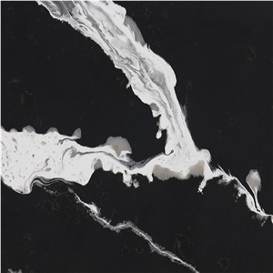 Quartz Calacatta Black - Horizon Group