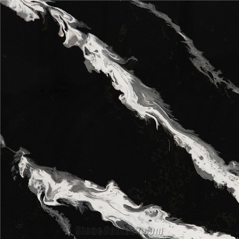 Quartz Calacatta Black - Horizon Group