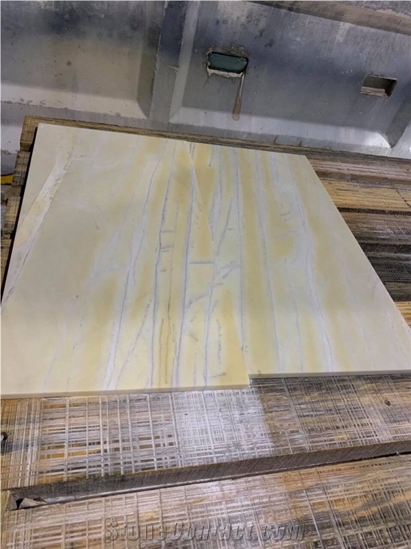 Factory Price of Golden Marble Floor Application