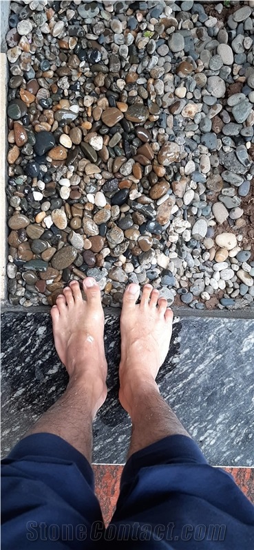 Garden Cobbles Pebbles Crushed Chips River Cobbles 