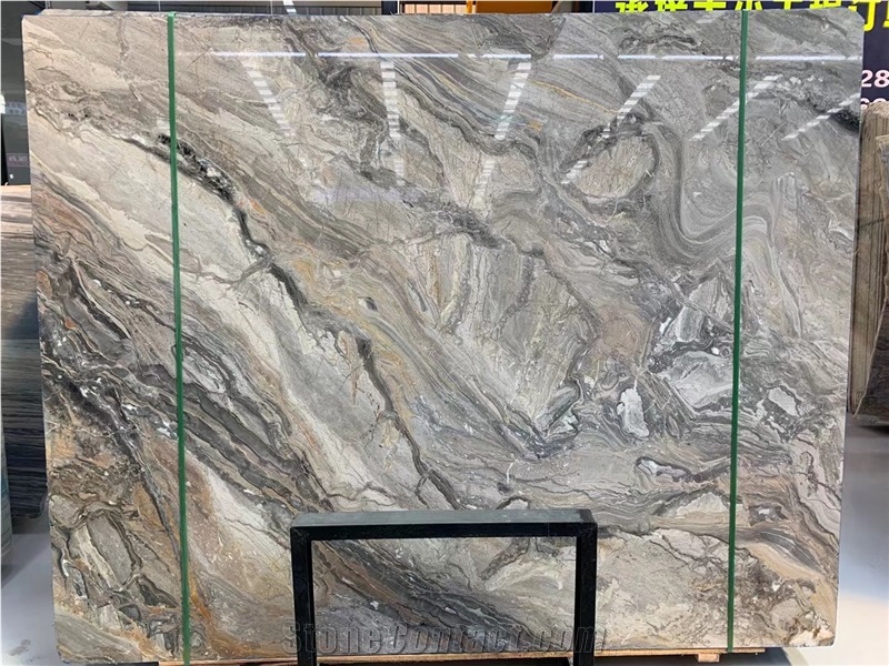 italian brown marble staircase venice borwn stair tread step