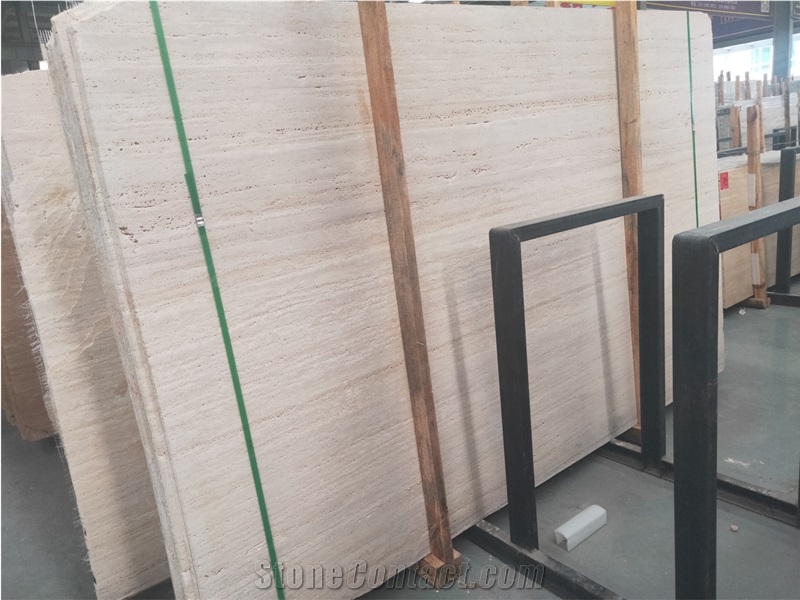 super white travertiine kitchen wall slab romano floor tile