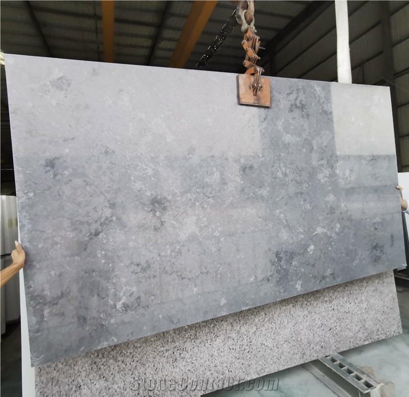 China Concrete Grey Quartz Slabs to Australia