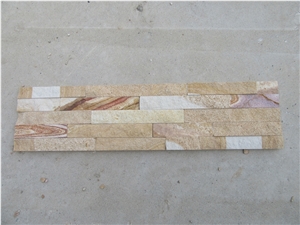 Split Surface Z Shape Sandstone Stacked Stone Veneer