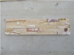 Split Surface Z Shape Sandstone Stacked Stone Veneer