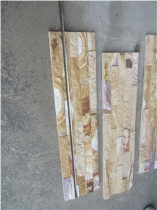 Split Surface Z Shape Sandstone Stacked Stone Veneer