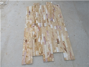 Split Surface Z Shape Sandstone Stacked Stone Veneer