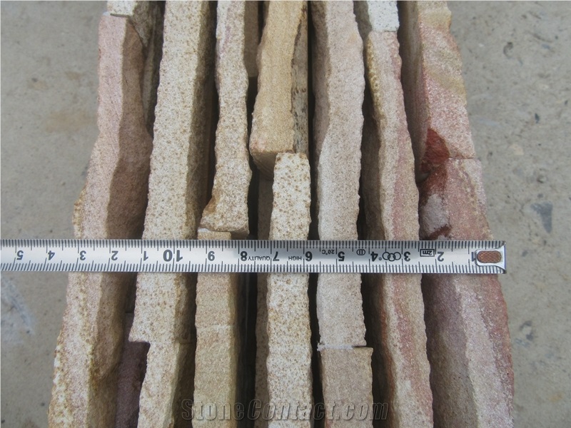 Yellow Sandstone Cultured Stone Wall Cladding Panel
