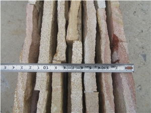Yellow Sandstone Cultured Stone Wall Cladding Panel