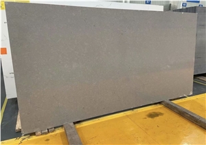 Artificial Engineered Ash Grey marble Quartz Stone Slabs