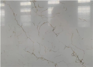 Bianco Carrara Solid Surface White Marble Quartz Slabs Tiles