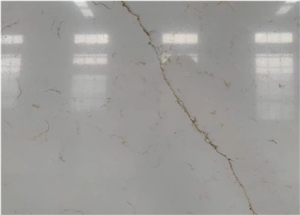 Caesarstone Artificial Carrara White Quartz Stone Slab Tiles