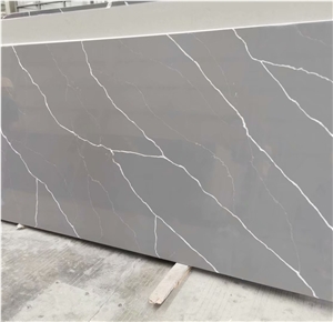 Engineered Artificial Calacatta Silvero marble Quartz Slab
