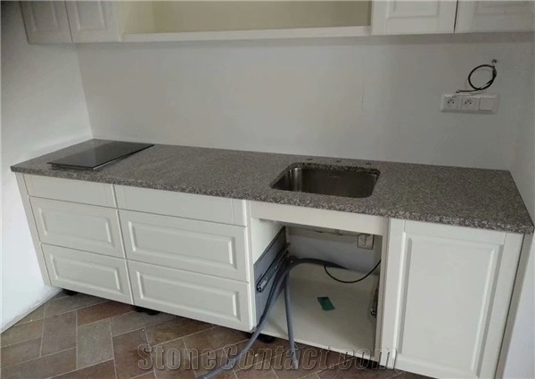 China G664 Brainbrook Brown Luo Yuan Red Granite Countertop 