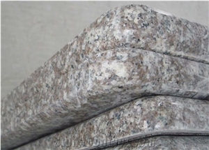 China G664 Brainbrook Brown Luo Yuan Red Granite Countertop 