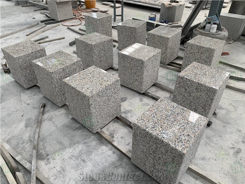 China Pink Granite New Xili Red Stone Chair Garden Bench