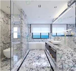 High-End Blue Ice Jade Marble for Home and Hotel Decoration High-End Blue Ice Jade Marble for Home and Hotel Decoration