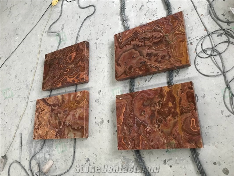 Luxury Tiger Onyx Slabs and Tiles
