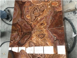 Luxury Tiger Onyx Slabs and Tiles