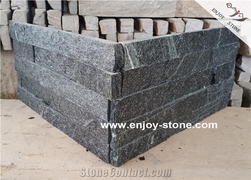 Ledger Panel/Culture Stone,Black,Wall Cladding/Wall Covering