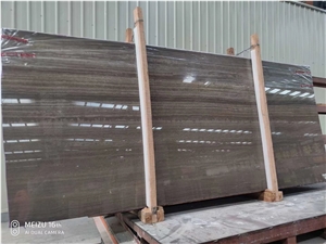 coffee/brown wood vein marble slabs tiles for floor wall 