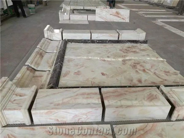 Jade Cloud Marble polished slabs for Table tops/ Wall tiles
