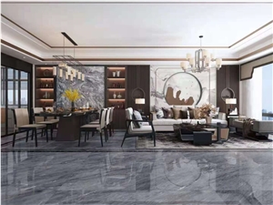 Chinese Blue Sands Marble Polished Bathroom Countertops
