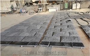 Chinese New G654 Black Granite Split Landscapin Kerbstone