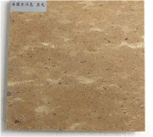 France Fontbleau Beige Limestone Honed  Slabs & Tiles