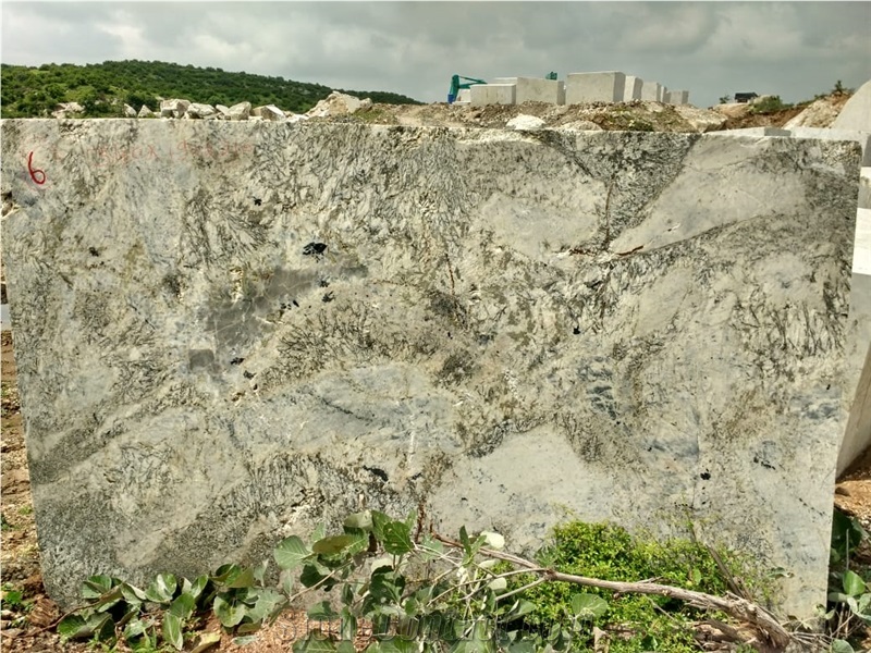  Indian Alaska White Granite Block