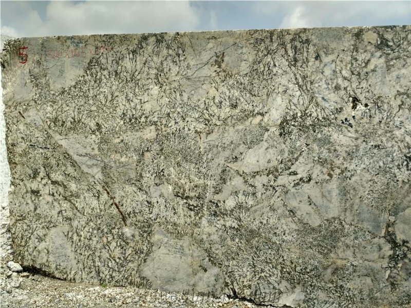  Indian Alaska White Granite Block
