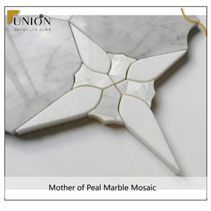 Italy Carrara White Shell Mother of Pearl Wall Decora Tiles
