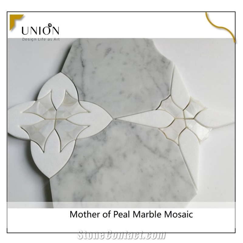 Italy Carrara White Shell Mother of Pearl Wall Decora Tiles