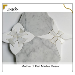Italy Carrara White Shell Mother of Pearl Wall Decora Tiles