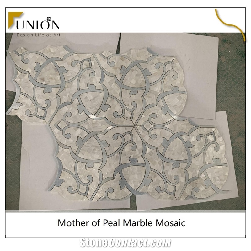 Pearl Shell Waterjet Mosaic Tile New Design Mosaic in 2021