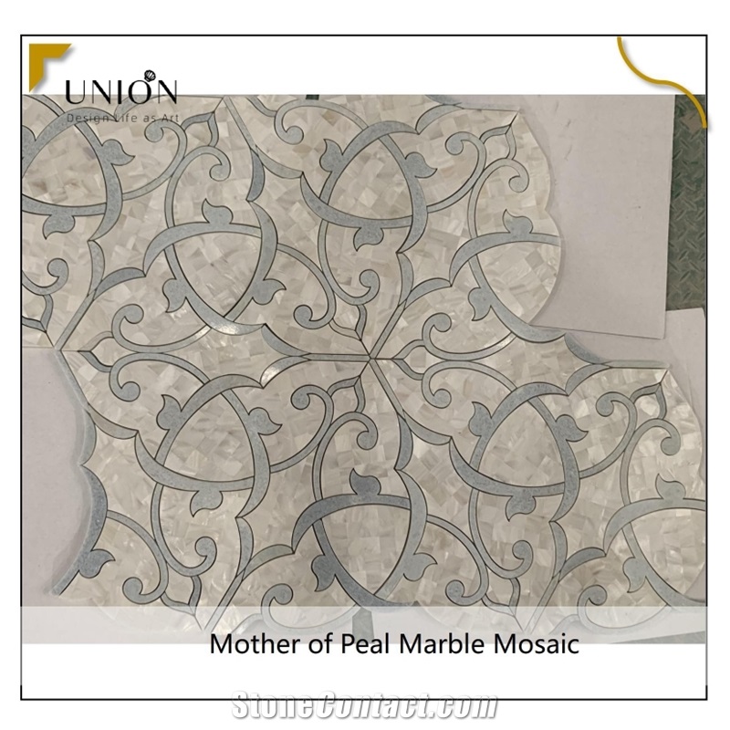 Pearl Shell Waterjet Mosaic Tile New Design Mosaic in 2021