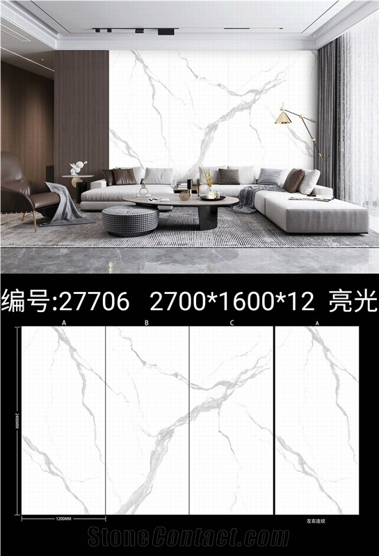 12mm Sintered Stone Countertop Floor Wall