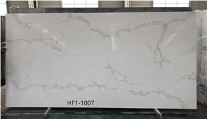 man-made quartz white stone calacatta marble slabs