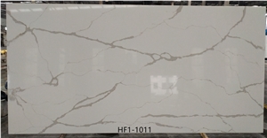 man-made quartz white stone calacatta marble slabs