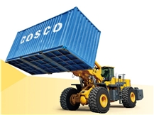 Container Rotation Loader, Overturn Forklift, wheel Flip loader
