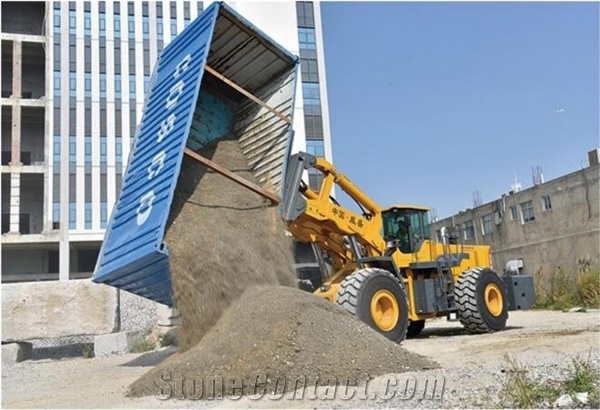 Container Rotation Loader, Overturn Forklift, wheel Flip loader