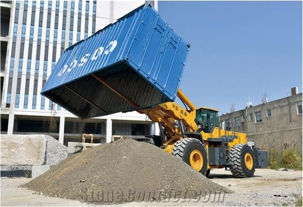 Container Rotation Loader, Overturn Forklift, wheel Flip loader