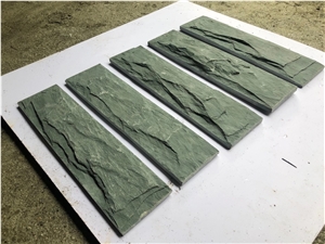 Green Slate Natural Split Mushroom Surface Wall CladdingTile